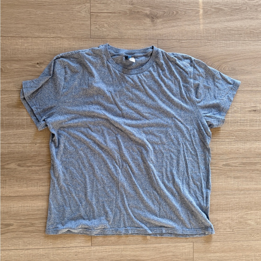 H&M Divided Grey Marl Oversized Crewneck T-Shirt XXL